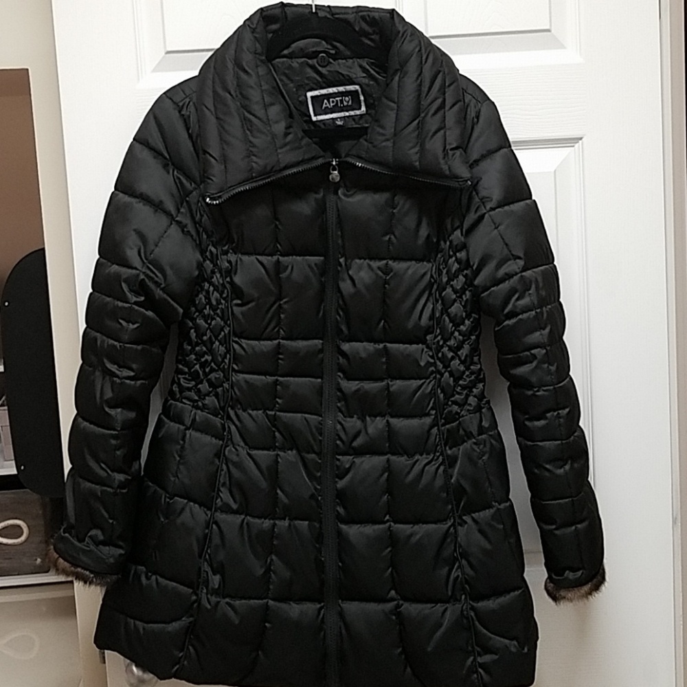 Black Puffer Coat